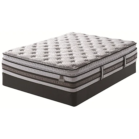 King Super Pillow Top Mattress and Serta® Motion Signature® Adjustable Base